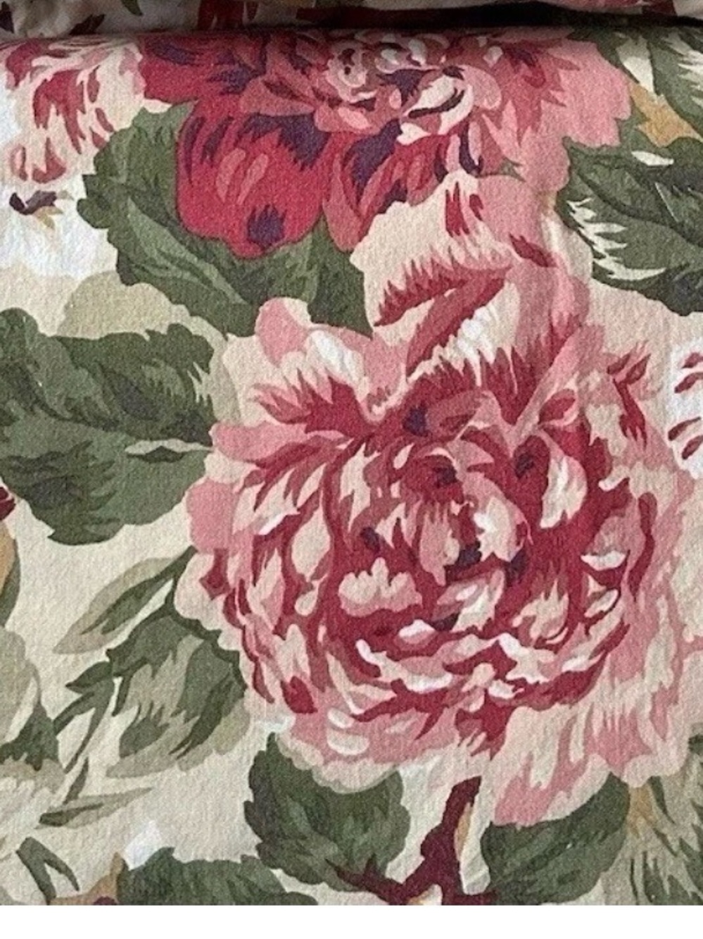 Ralph Lauren Constance Full Flat  Sheet Vintage